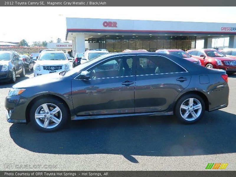 Magnetic Gray Metallic / Black/Ash 2012 Toyota Camry SE
