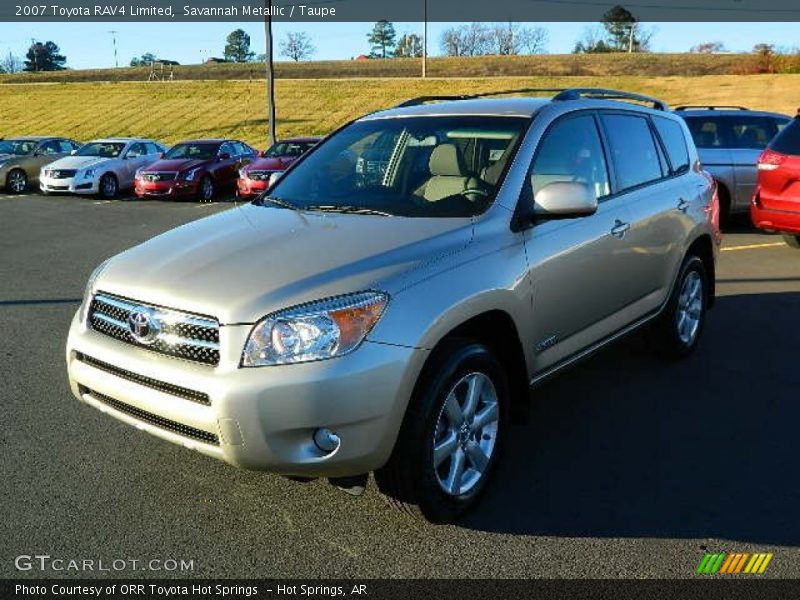 Savannah Metallic / Taupe 2007 Toyota RAV4 Limited