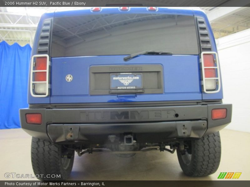 Pacific Blue / Ebony 2006 Hummer H2 SUV