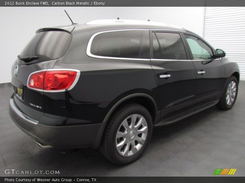 Carbon Black Metallic / Ebony 2012 Buick Enclave FWD