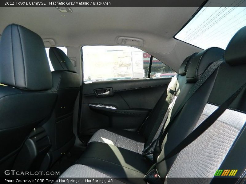 Magnetic Gray Metallic / Black/Ash 2012 Toyota Camry SE
