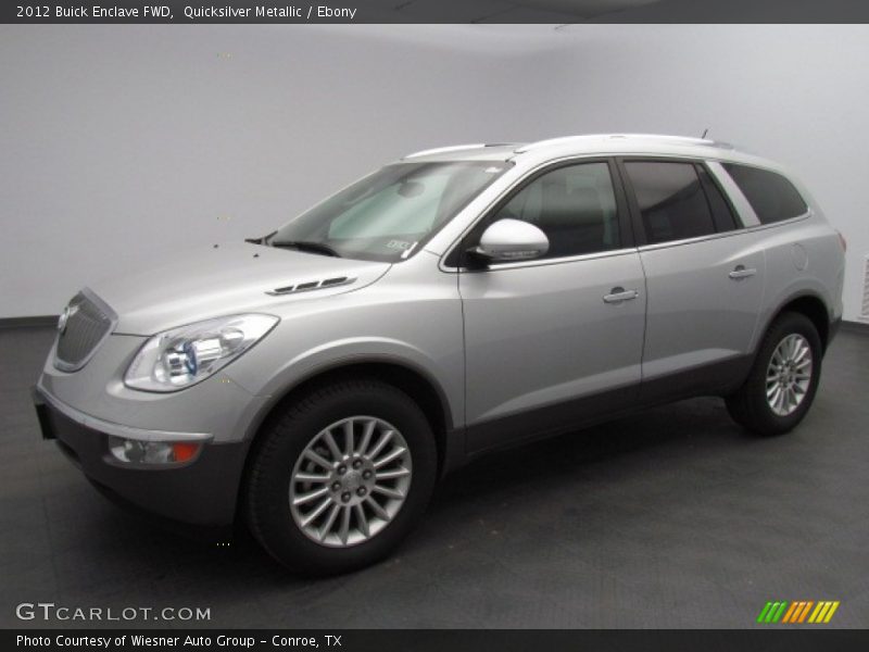 Quicksilver Metallic / Ebony 2012 Buick Enclave FWD
