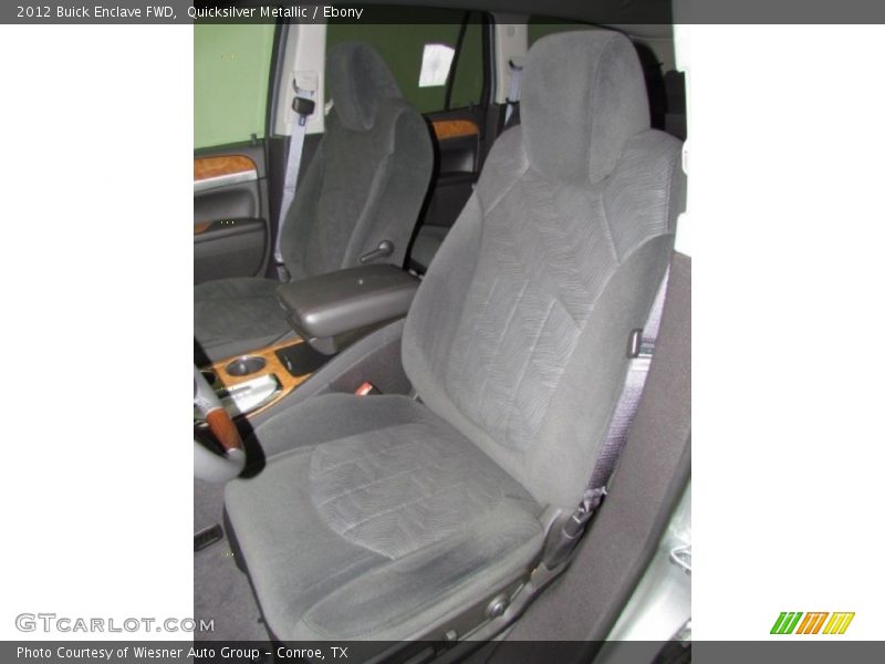 Quicksilver Metallic / Ebony 2012 Buick Enclave FWD