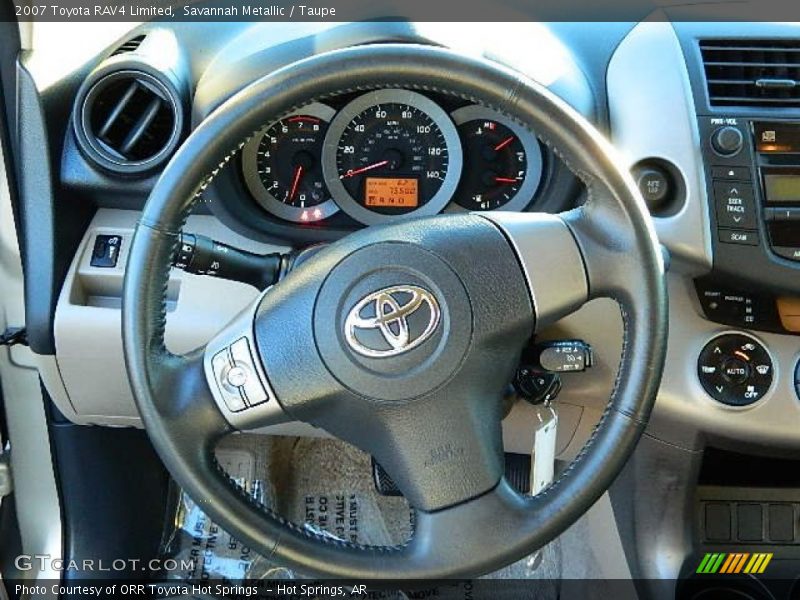 Savannah Metallic / Taupe 2007 Toyota RAV4 Limited