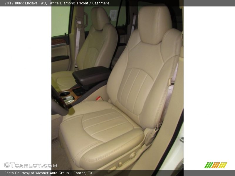 White Diamond Tricoat / Cashmere 2012 Buick Enclave FWD