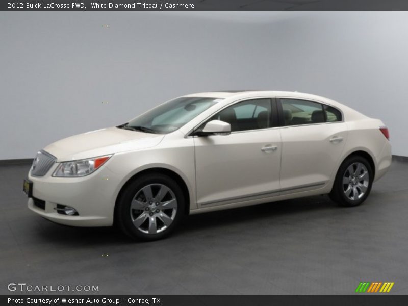 White Diamond Tricoat / Cashmere 2012 Buick LaCrosse FWD