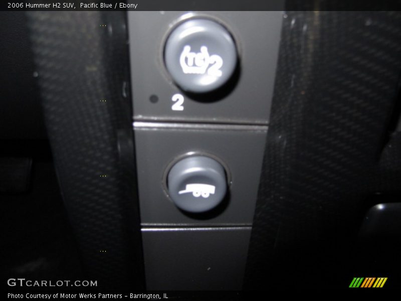 Pacific Blue / Ebony 2006 Hummer H2 SUV