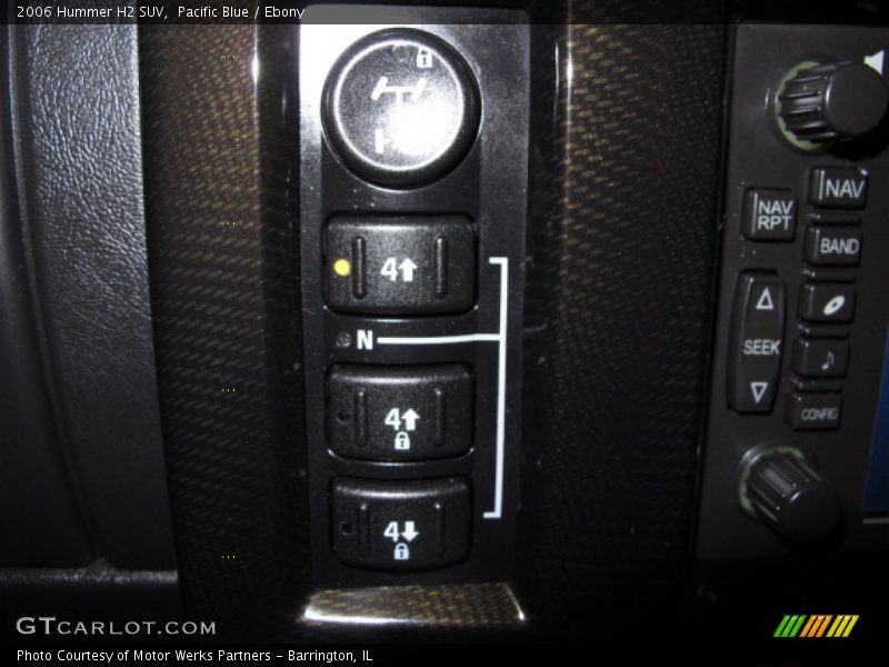 Pacific Blue / Ebony 2006 Hummer H2 SUV