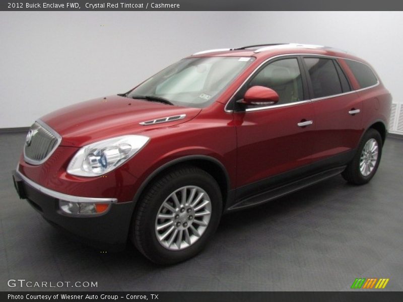 Crystal Red Tintcoat / Cashmere 2012 Buick Enclave FWD