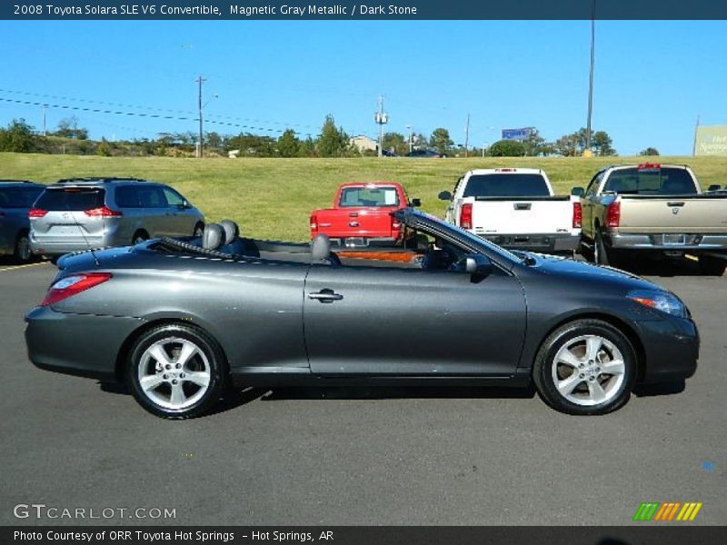 Magnetic Gray Metallic / Dark Stone 2008 Toyota Solara SLE V6 Convertible