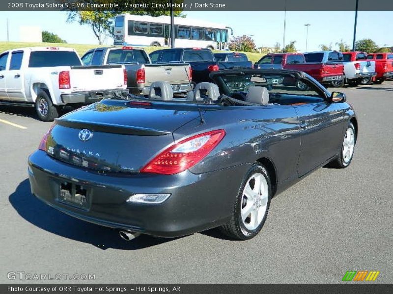 Magnetic Gray Metallic / Dark Stone 2008 Toyota Solara SLE V6 Convertible