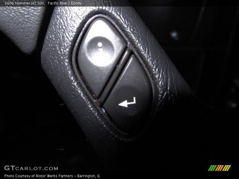 Pacific Blue / Ebony 2006 Hummer H2 SUV