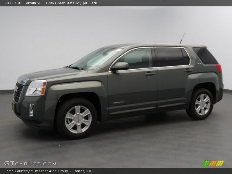 Gray Green Metallic / Jet Black 2013 GMC Terrain SLE
