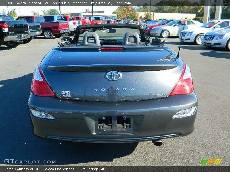 Magnetic Gray Metallic / Dark Stone 2008 Toyota Solara SLE V6 Convertible