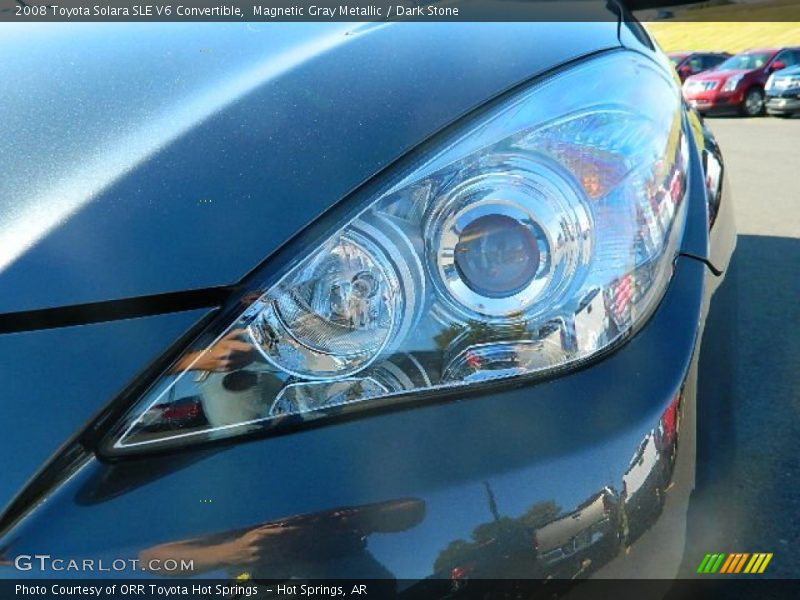 Magnetic Gray Metallic / Dark Stone 2008 Toyota Solara SLE V6 Convertible