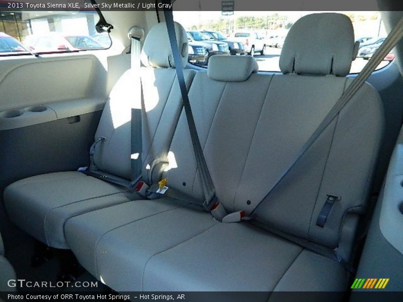 Silver Sky Metallic / Light Gray 2013 Toyota Sienna XLE