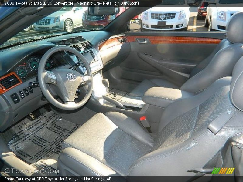 Magnetic Gray Metallic / Dark Stone 2008 Toyota Solara SLE V6 Convertible