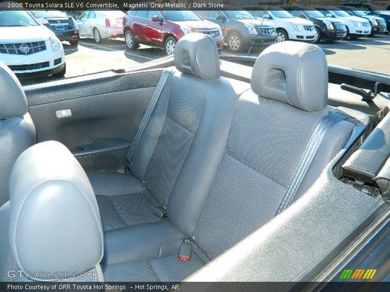 Magnetic Gray Metallic / Dark Stone 2008 Toyota Solara SLE V6 Convertible