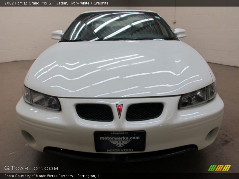 Ivory White / Graphite 2002 Pontiac Grand Prix GTP Sedan