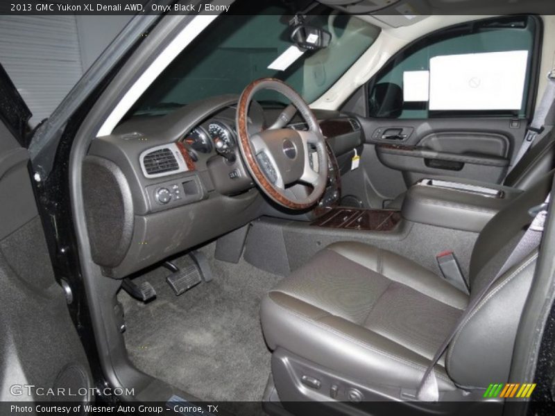 Onyx Black / Ebony 2013 GMC Yukon XL Denali AWD