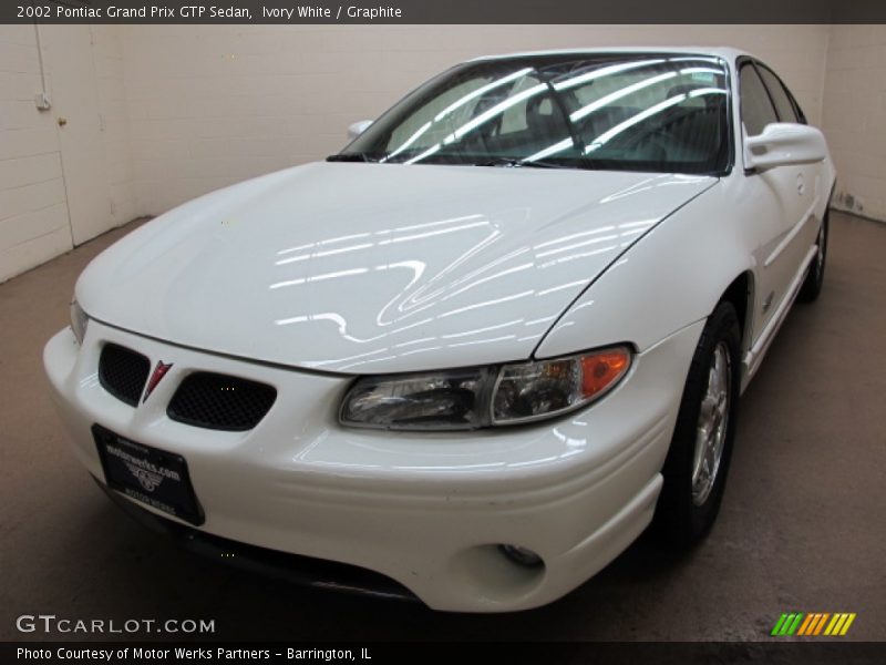 Ivory White / Graphite 2002 Pontiac Grand Prix GTP Sedan
