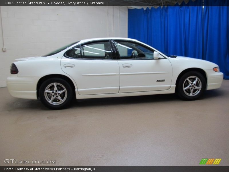 Ivory White / Graphite 2002 Pontiac Grand Prix GTP Sedan