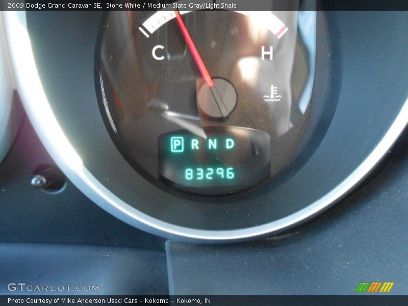 Stone White / Medium Slate Gray/Light Shale 2009 Dodge Grand Caravan SE