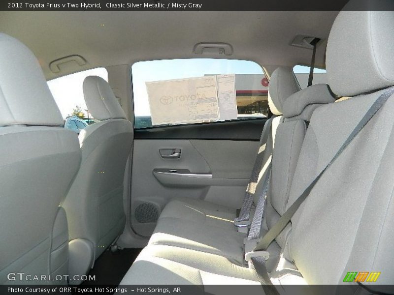 Classic Silver Metallic / Misty Gray 2012 Toyota Prius v Two Hybrid