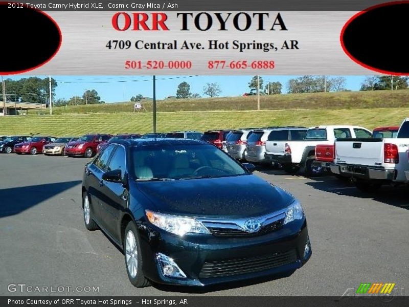 Cosmic Gray Mica / Ash 2012 Toyota Camry Hybrid XLE