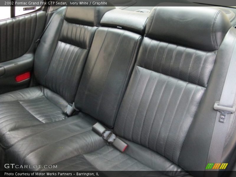 Rear Seat of 2002 Grand Prix GTP Sedan