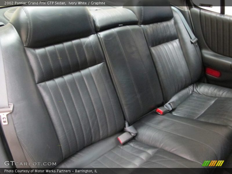 Rear Seat of 2002 Grand Prix GTP Sedan