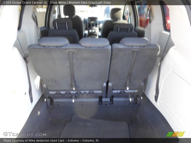 Stone White / Medium Slate Gray/Light Shale 2009 Dodge Grand Caravan SE