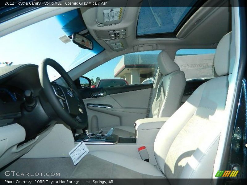 Cosmic Gray Mica / Ash 2012 Toyota Camry Hybrid XLE