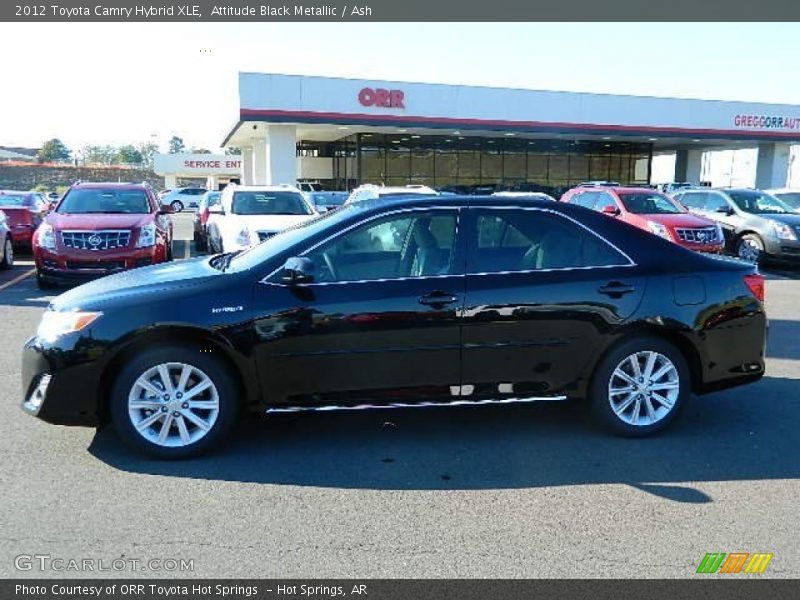 Attitude Black Metallic / Ash 2012 Toyota Camry Hybrid XLE