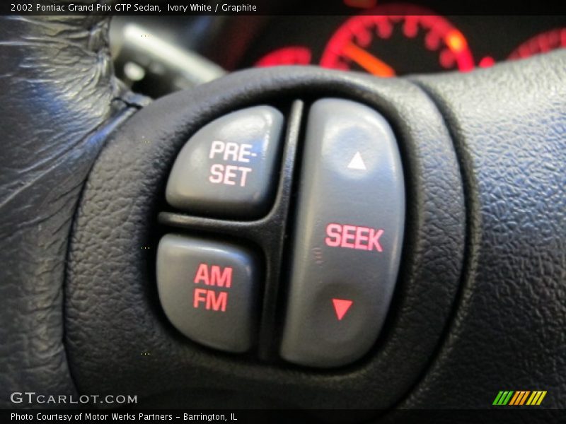 Controls of 2002 Grand Prix GTP Sedan