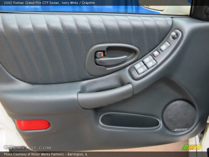 Door Panel of 2002 Grand Prix GTP Sedan