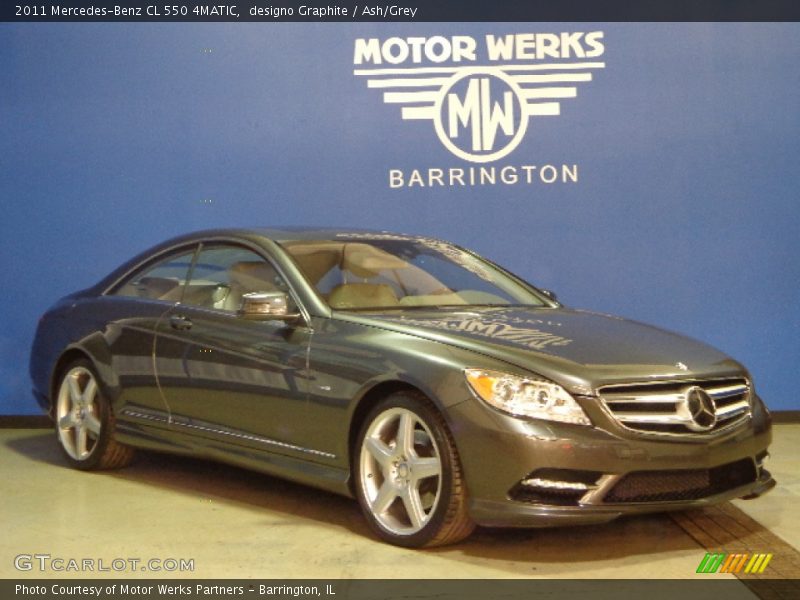 designo Graphite / Ash/Grey 2011 Mercedes-Benz CL 550 4MATIC