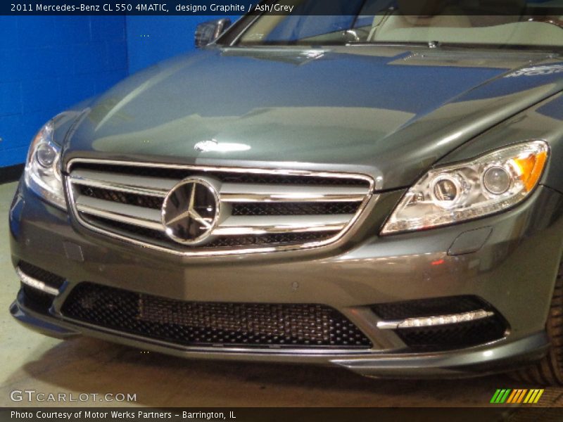 designo Graphite / Ash/Grey 2011 Mercedes-Benz CL 550 4MATIC