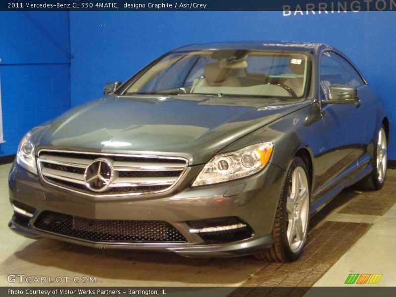 designo Graphite / Ash/Grey 2011 Mercedes-Benz CL 550 4MATIC