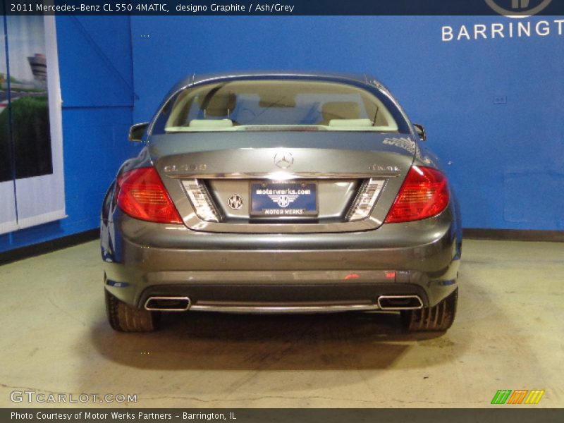 designo Graphite / Ash/Grey 2011 Mercedes-Benz CL 550 4MATIC