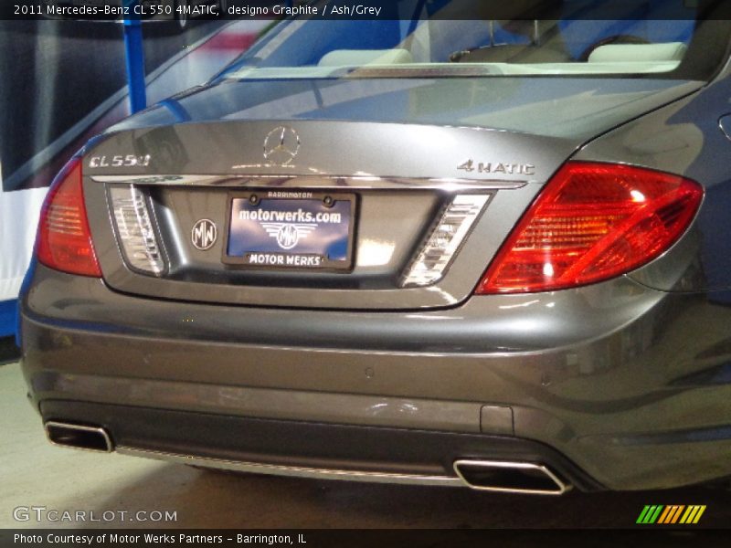 designo Graphite / Ash/Grey 2011 Mercedes-Benz CL 550 4MATIC