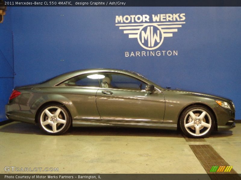 designo Graphite / Ash/Grey 2011 Mercedes-Benz CL 550 4MATIC