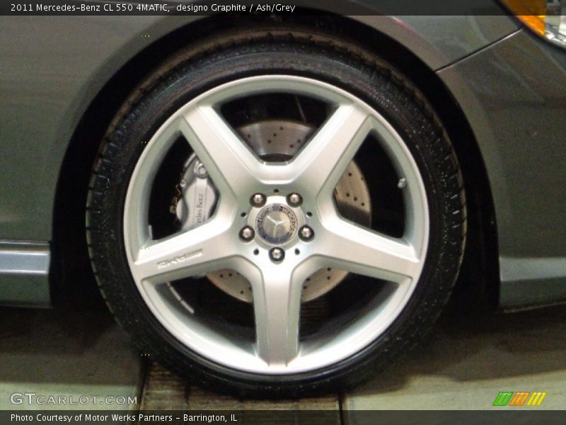 designo Graphite / Ash/Grey 2011 Mercedes-Benz CL 550 4MATIC