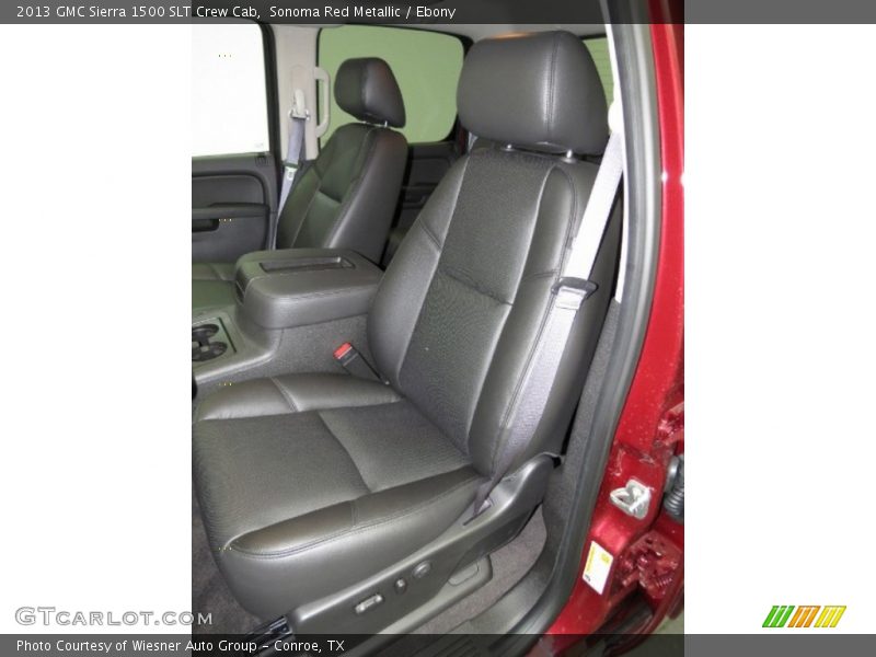 Sonoma Red Metallic / Ebony 2013 GMC Sierra 1500 SLT Crew Cab