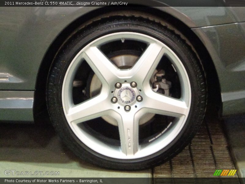designo Graphite / Ash/Grey 2011 Mercedes-Benz CL 550 4MATIC