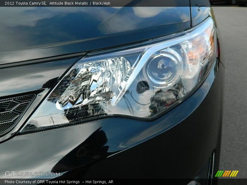 Attitude Black Metallic / Black/Ash 2012 Toyota Camry SE