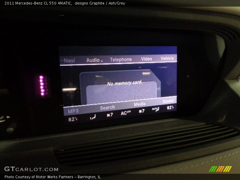 designo Graphite / Ash/Grey 2011 Mercedes-Benz CL 550 4MATIC
