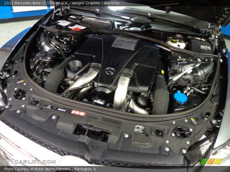 designo Graphite / Ash/Grey 2011 Mercedes-Benz CL 550 4MATIC