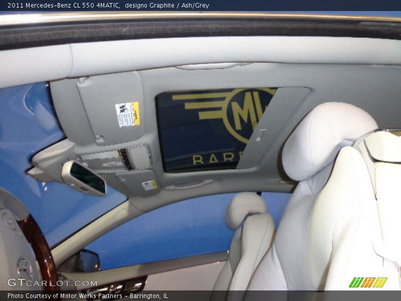 designo Graphite / Ash/Grey 2011 Mercedes-Benz CL 550 4MATIC