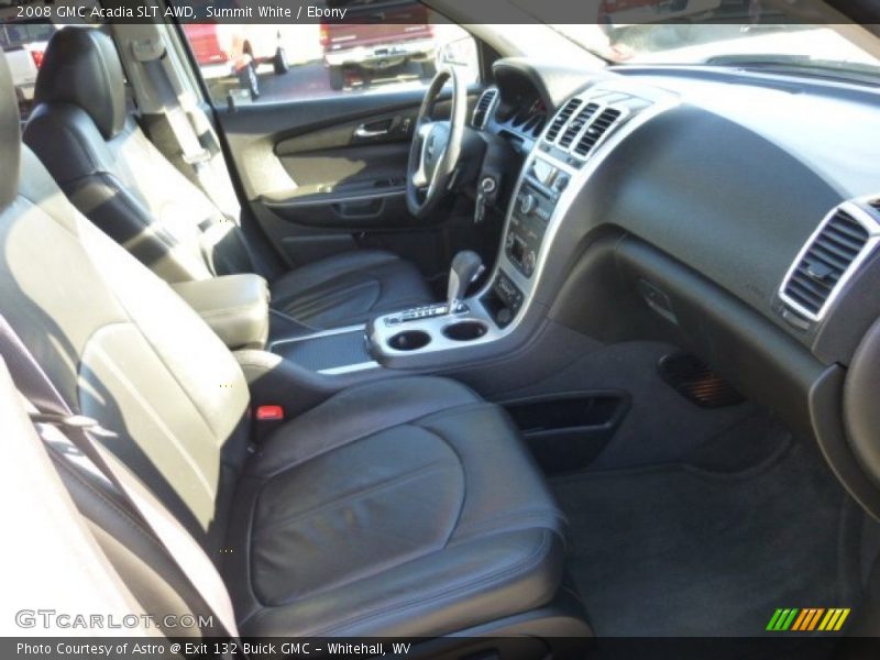 Summit White / Ebony 2008 GMC Acadia SLT AWD